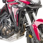Tnh1179 padací rámy horní Honda Crf 1100L Africa Twin (20-23), černé lakované – Sleviste.cz