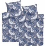 Livarno home Sada ho povlečení z mikrovláknitého saténu ptáček 140x200 70x90 – Zbozi.Blesk.cz