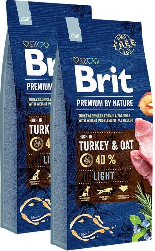 Brit Premium by Nature Light 2 x 15 kg