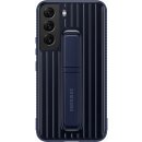 Pouzdro a kryt na mobilní telefon Samsung Protective Standing Cover Galaxy S22 modré EF-RS901CNEGWW