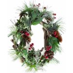 Retlux RXL 357 Vánoční věnec s chvojím a nano řetězem 20 LED – Zboží Dáma