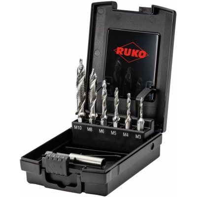 RUKO 270620RO sada kombinovaných strojních závitníků M3-10 ULTIMATECUT HSS FLOWSTEP – Hledejceny.cz