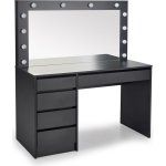 Halmar toaletní stolek AMORIO černá – Hledejceny.cz