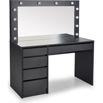 Halmar toaletní stolek AMORIO černá – Hledejceny.cz