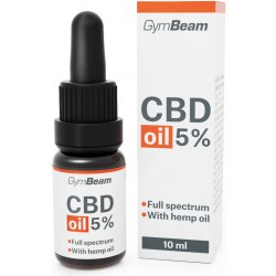 GymBeam CBD olej 5% 10 ml