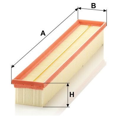 MANN-FILTER Vzduchový filtr MANN C52107 (MF C52107) – Hledejceny.cz