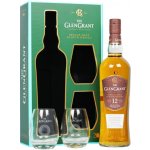 Glen Grant 12y 43% 0,7 l (dárkové balení 2 sklenice) – Hledejceny.cz