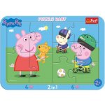 Trefl deskové Peppa Pig 32,5 x 23 cm 10 dílků – Hledejceny.cz