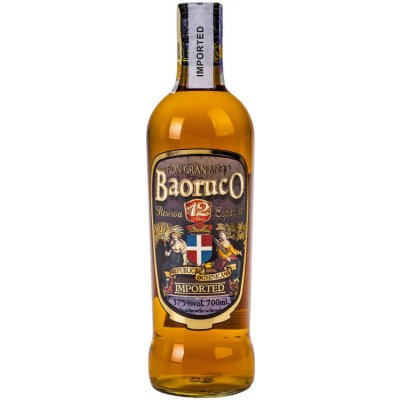 Ron Baoruco 12y 40% 0,7 l (holá láhev)