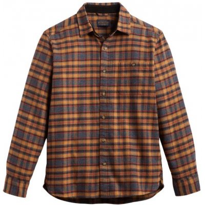 Pendleton Burnside flannel shirt brown/black/red plaid
