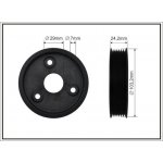 Řemenice, servopumpa CAFFARO 500322 – Zboží Mobilmania