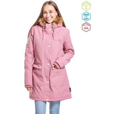 Meatfly Dámská parka Amber 23/24 Dusty Rose