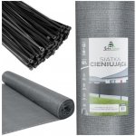 John Green Stínící tkanina na plot BASIC světle šedá 1,5x10 metrů 70 g/m2 62% stínění – Zboží Dáma