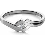 Couple prsten Kira v bílém zlatě s laboratorním diamantem 585 68 1 0132.1B00.0.52.LEVS.000 – Zboží Mobilmania