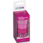 Heyda Sada papírových pásek růžový mix 1,5 cm x 5 m – Hledejceny.cz