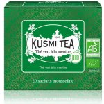 Kusmi Tea Porcovaný bio organický zelený čaj Spearmint green tea 20 sáčků 40 g – Sleviste.cz