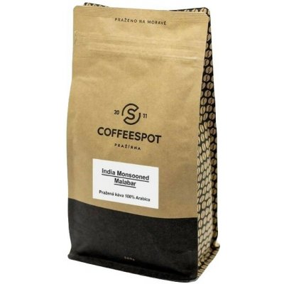 Coffeespot India Monsooned Malabar zrnková 0,5 kg – Hledejceny.cz