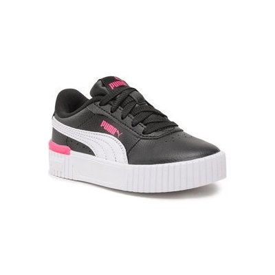 Puma Carina 2.0 Ac Inf 386187 08 Black/Puma White/Pink – Zboží Mobilmania