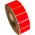 Etikety 100 x 50mm svítivá červená, cena za 500ks/1role/D40 (1004200) – Zboží Živě