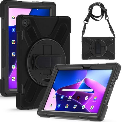 Protemio SOLID Odolný kryt pro Lenovo Tab M10 3. generace TB328FU / TB328XU 54767 černý – Zboží Mobilmania