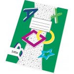 Papírny Brno školní sešit EKO 545 A5 čtverečkovaný – Zboží Dáma