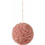 Clayre & Eef Textilní vánoční koule Ø 12*12 cm – Hledejceny.cz