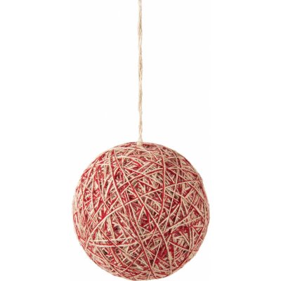 Clayre & Eef Textilní vánoční koule Ø 12*12 cm – Hledejceny.cz