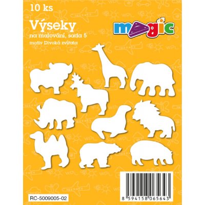 Rafa Výseky na malování MAGIC sada 2 Divoká zvířátka – Zboží Dáma