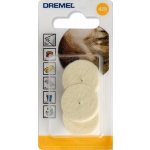 Dremel 429 bal.3ks Kotouč leštící 26,0mm – Zbozi.Blesk.cz