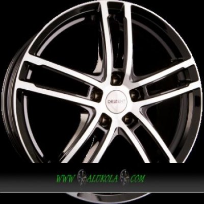 Dezent TZ 7,5x18 5x112 ET53,5 black polished | Zboží Auto