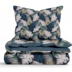 MKLuzkoviny.cz bavlna povlečení Renforcé Taisa zelená/modrá 140x200 70x90 – Sleviste.cz