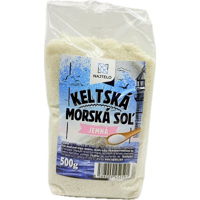 NAJTELO keltská mořská sůl jemná 500 g – Hledejceny.cz