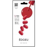 ÉDGEU gelové nalepovací nehty Signal red 16 ks – Zboží Mobilmania