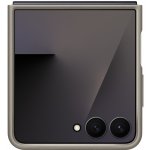 Samsung Z Flip7 Ochranný kryt z veganské kůže šedý/hnědý EF-VF766PJEGWW – Zboží Živě