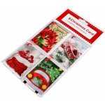 Prima-obchod Vánoční papírová visačka / jmenovka na dárky rozevírací, barva 5 mix – Zboží Živě