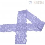 Elastická krajka fialová/lila, 50 mm – Sleviste.cz