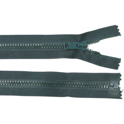 Kostěný zip no.5 rozepínací 30cm bundový color: 670 borovicová zelená – Hledejceny.cz