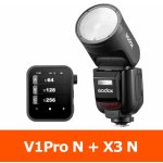 Godox V1 Pro N pro Nikon s řídící jednotkou X3 TTL HSS – Zboží Živě