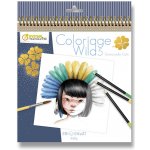 Avenue Mandarine Coloriage Wild 5 GY120 antistresové omalovánky Emmanuelle Colin – Hledejceny.cz