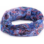 multifunkční šátek pružný bezešvý mandala 2 modrá – Hledejceny.cz