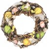 Velikonoční dekorace Anděl Přerov Věnec velikonoční proutěný 24 cm