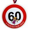 Medaile k 60. narozeninám pro ženu