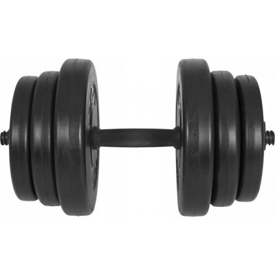 Gorilla Sports Potažené/gumované nastavitelné činky 1 x 20 kg – Sleviste.cz