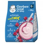 Gerber Cereal for Baby Mléčná kaše na dobrou noc malinová 230 g – Zboží Dáma