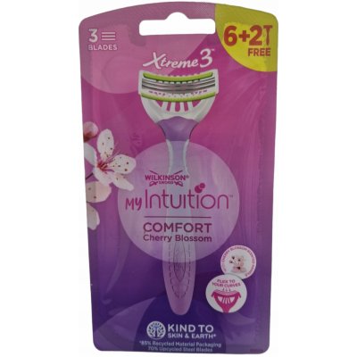Wilkinson Sword Xtreme 3 Comfort Cherry Blossom 8 ks – Zboží Mobilmania