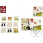Big tree Pexeso dřevěné: zvířátka 20 ks – Zboží Živě