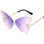 RAVEON Párty brýle BIG BUTTERFLY | Fialové – Zboží Mobilmania