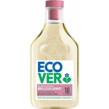 ECOVER Delicate Detergent Wool & Silk Laundry ekologický prací gel na vlnu a jemné prádlo 16 dávek 750 ml