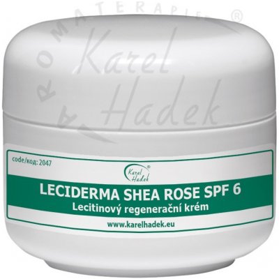 Karel Hadek Leciderma Shea Rose SPF6 regenerační krém 50 ml – Zboží Mobilmania