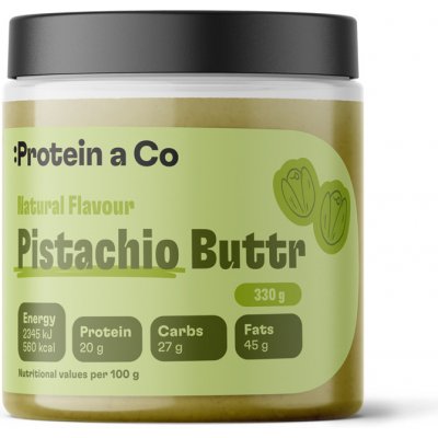 Protein&Co. Pistáciový krém 330 g – Zboží Dáma